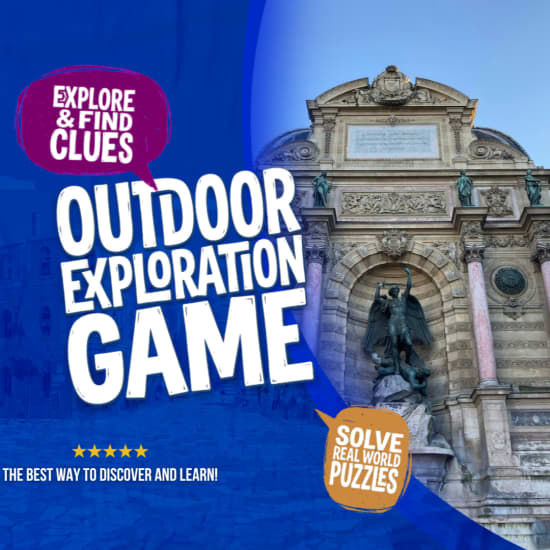 Cartaz oficial do evento Jeu d'exploration en plein air « Paris mystique : une histoire de magie »