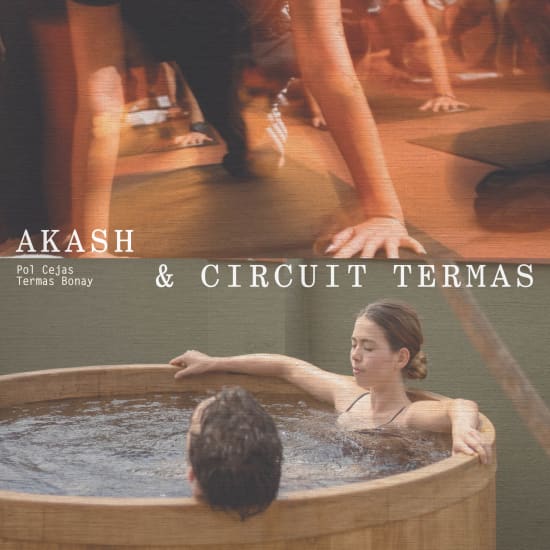 Cartaz oficial do evento Akash & Circuit Termas