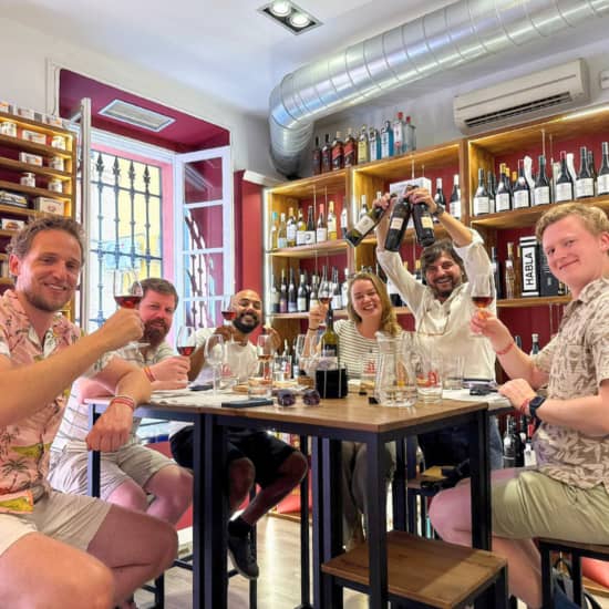 Cartaz oficial do evento Cata maridaje frente al mar: 4 vinos + 4 tapas