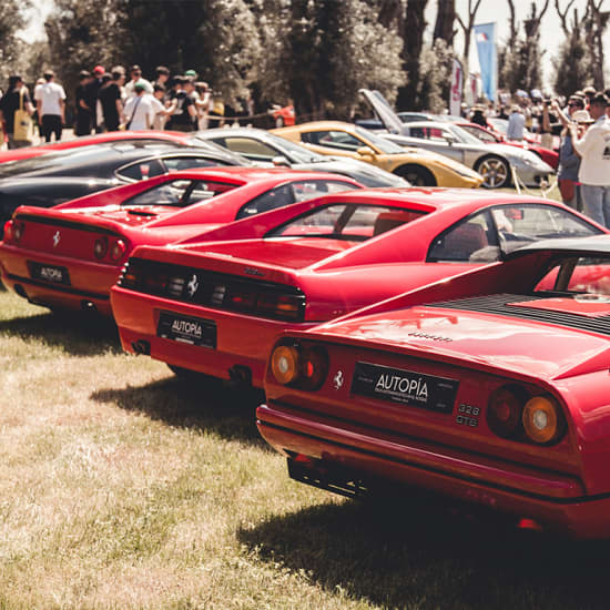 Cartel oficial del evento AUTOPÍA 2026: 2 días de idilio automovilístico