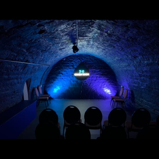 Cartaz oficial do evento 7-9 Comedy - La troupe