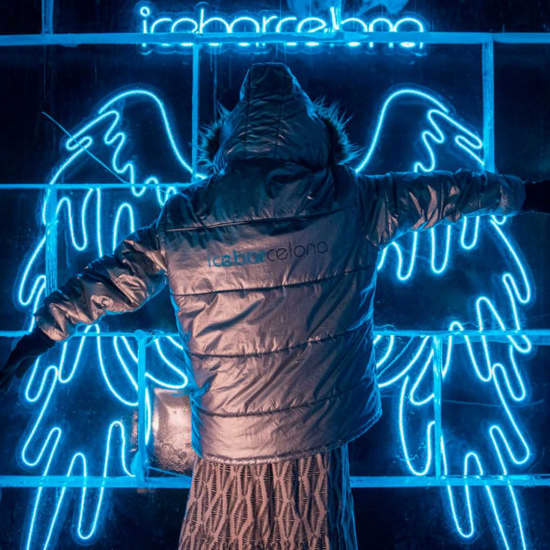 Cartaz oficial do evento Ice Bar Barcelona: ¡una copa en el Polo Norte!