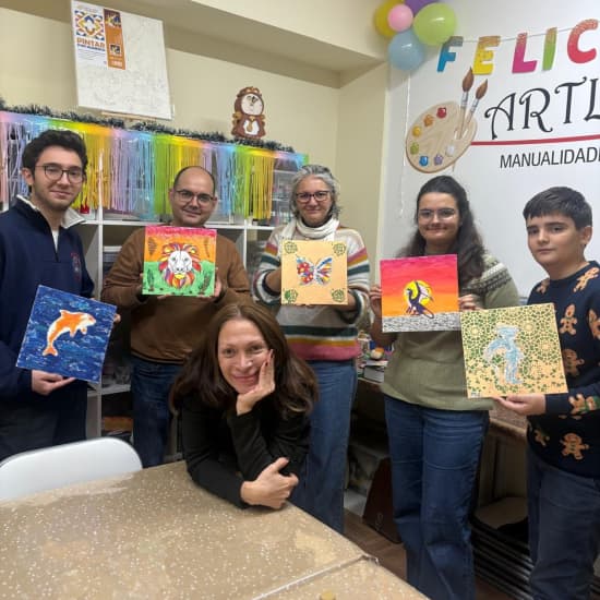 Official cover of the event Taller de Dactilopintura en Madrid