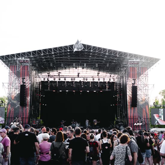 Cartaz oficial do evento Azkena Rock Festival 2026