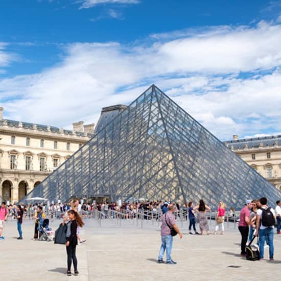 Cartaz oficial do evento Vivez une expérience inoubliable avec une enquête grandeur nature animée par deux comédiens, dans le quartier du Louvre !