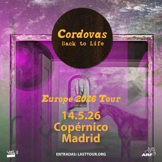 Cartaz oficial do evento Cordovas en Copérnico, Madrid 2026