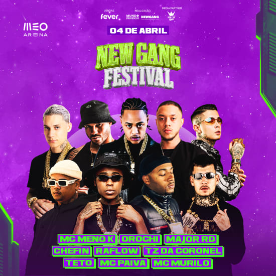 Couverture officielle de l'événement New Gang Festival 2026