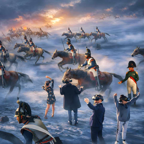 Cartaz oficial do evento Napoléon, l'Épopée Immersive - une expérience en réalité virtuelle