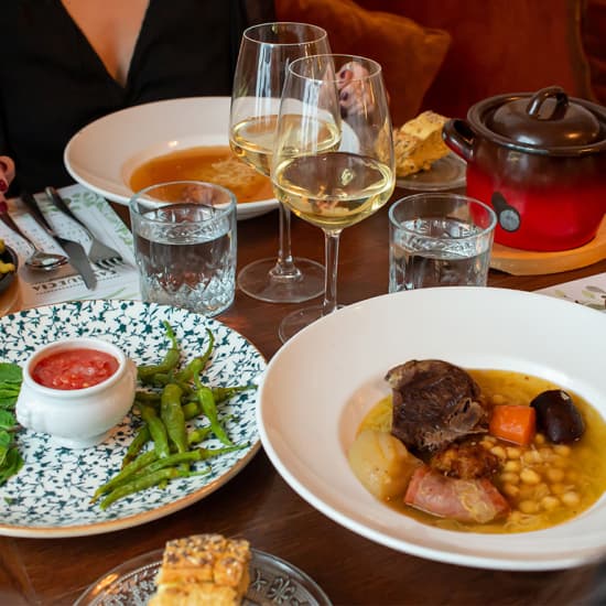 Cartaz oficial do evento Cocido "en dos vuelcos" en Casa Suecia