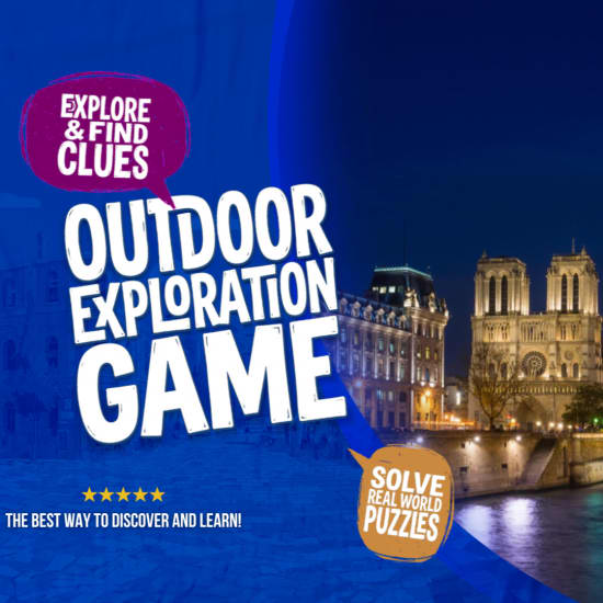 Cartel oficial del evento Jeu d'exploration en plein air Les fantômes de Paris