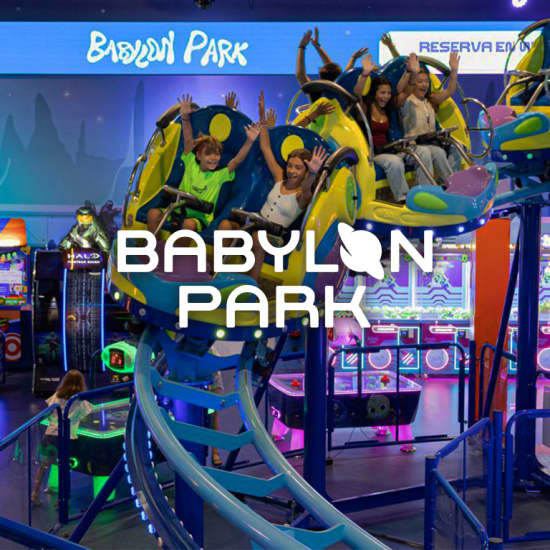Cartel oficial del evento Babylon Park: Parque Temático Cubierto de Madrid