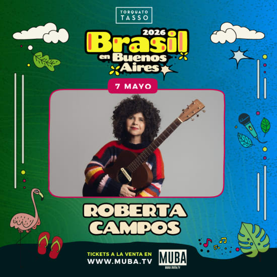 Official cover of the event ROBERTA CAMPOS