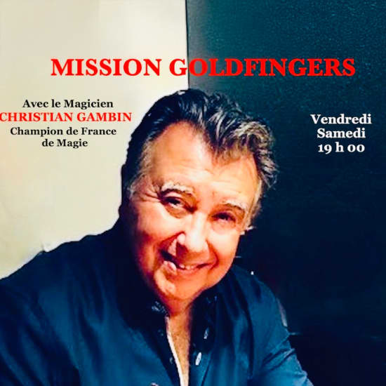 Official cover of the event Mission Goldfingers