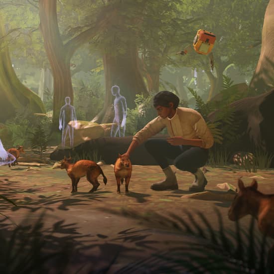 Cartel oficial del evento Mundos Desaparecidos