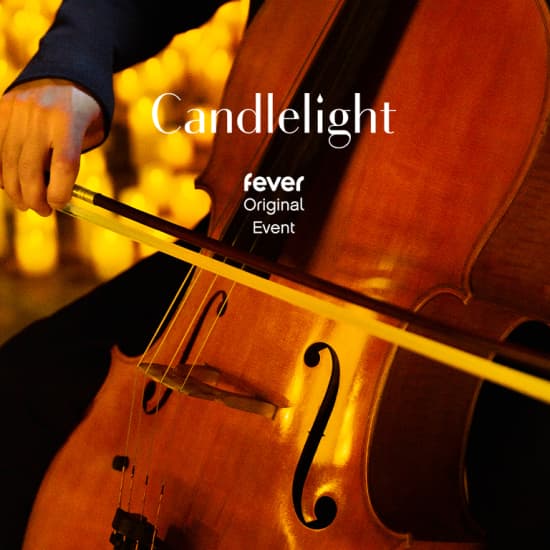 Cartaz oficial do evento Candlelight: O melhor de Adele