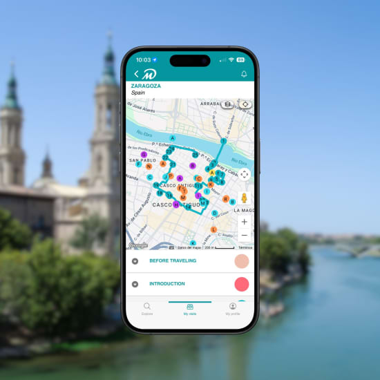 Cartaz oficial do evento TOP Zaragoza: Visita Guiada con tu móvil