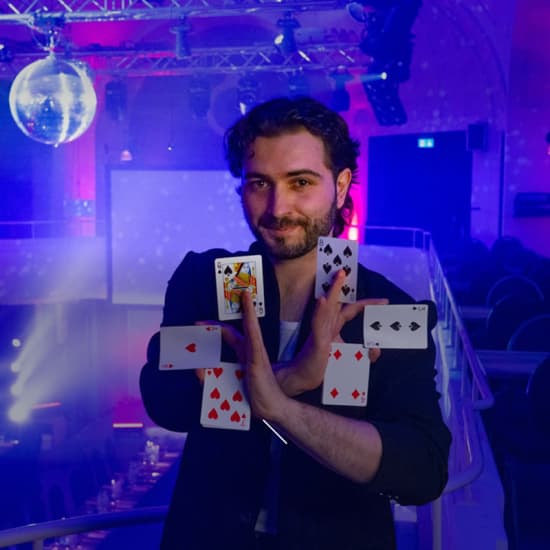 Cartaz oficial do evento Magic Dinner mit Chris Stark