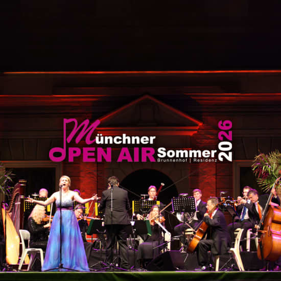 Cartaz oficial do evento Münchner Open Air Sommer 2026 - Italienische Opernnacht - Die schönsten Opernarien