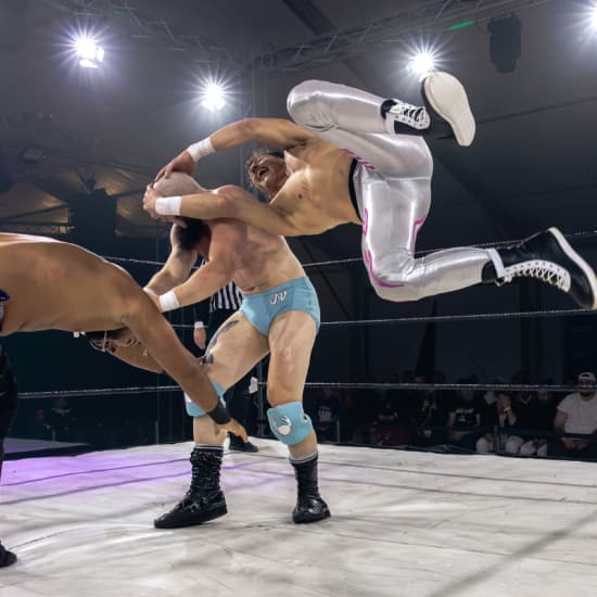 Cartel oficial del evento MTW Wrestling - Combats de catch