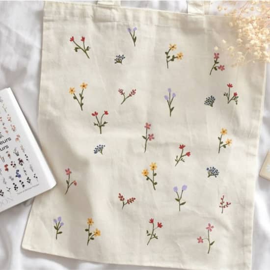 Cartaz oficial do evento Pinta tu tote bag: taller creativo