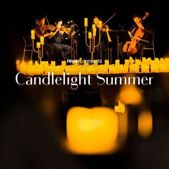 Cartel oficial del evento Candlelight Open Air: Tributo ai Coldplay