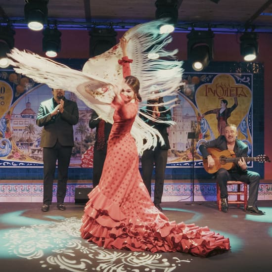 Cartaz oficial do evento Espectáculo de Flamenco en Casa Inquieta