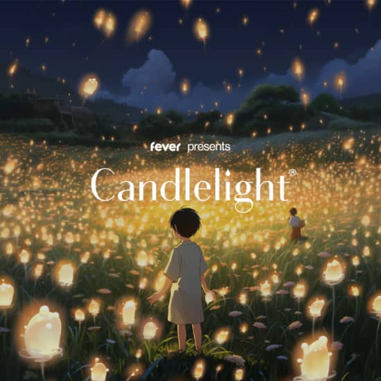 Cartel oficial del evento Candlelight: Das Beste von Joe Hisaishi