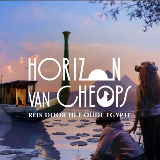Cartaz oficial do evento Horizon van Cheops: Een reis door het Oude Egypte