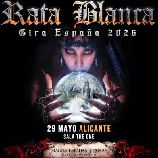 RATA BLANCA en Alicante (Sala The One)