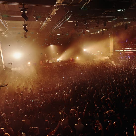 Cartaz oficial do evento LA RESISTENCIA by Raúl Ortiz en Fabrik