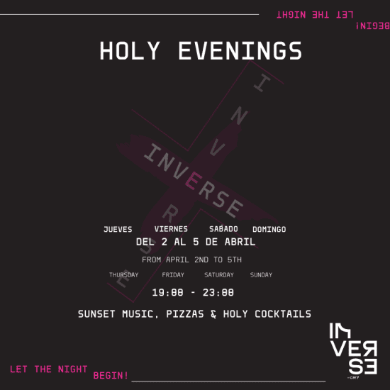 Officiële cover van het evenement HOLY EVENINGS BY PESTANA CR7 GRAN VIA MADRID