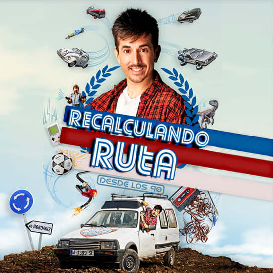 Cartaz oficial do evento Recalculando Ruta en Madrid