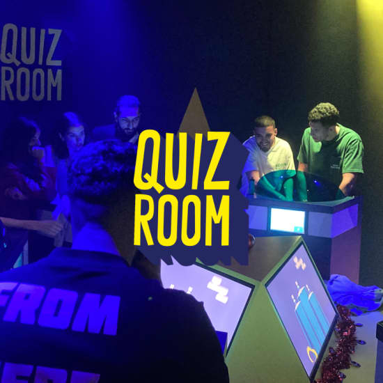 Cartel oficial del evento Quiz Room Gent
