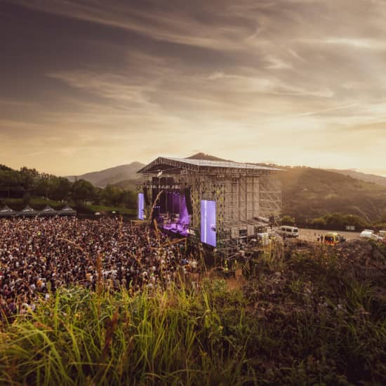 Cartaz oficial do evento Bilbao BBK Live 2026