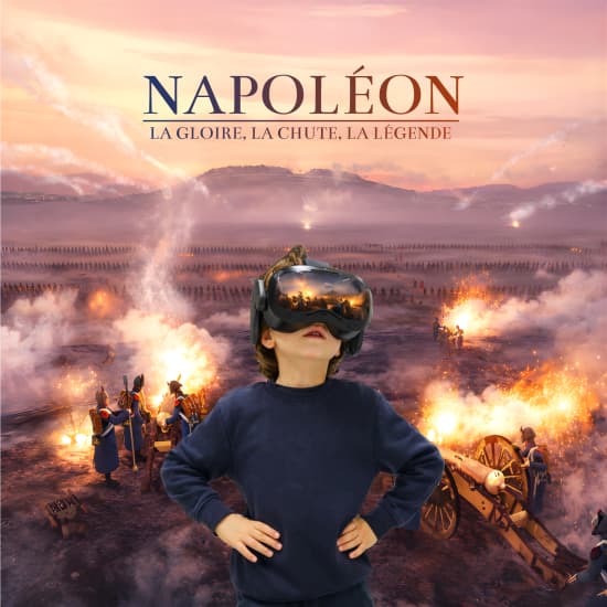 Cartel oficial del evento Napoléon, l'Épopée Immersive - une expérience en réalité virtuelle chez DreamAway Dijon