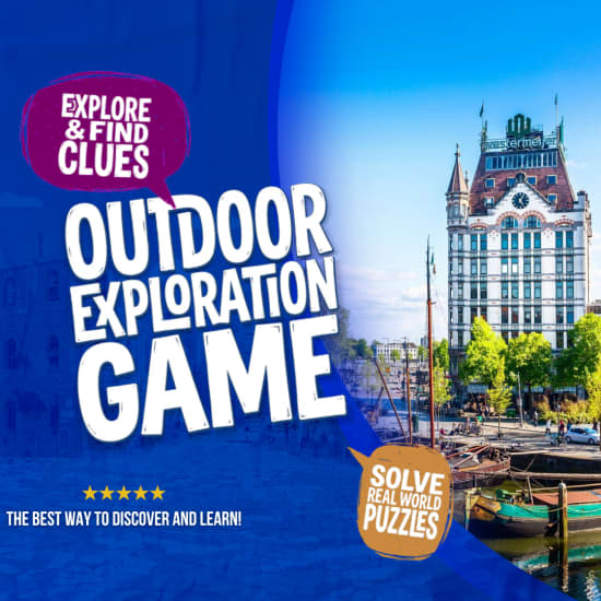 Cartel oficial del evento Outdoor Escape Game: Spionnenmissie in het Rotterdam van 1940