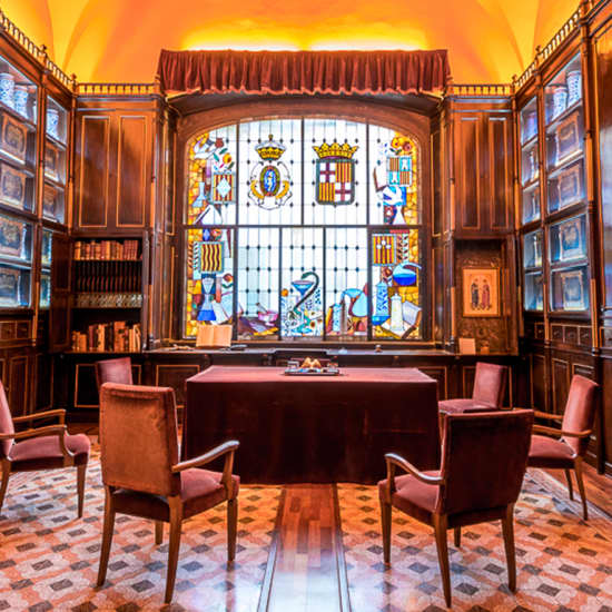 Cartel oficial del evento Visita guiada a la Real Academia de Farmacia