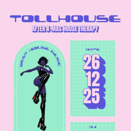 Official cover of the event TOLLHOUSE "After X-MAS House Therapy"