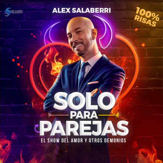 Cartaz oficial do evento Solo para parejas en Zaragoza