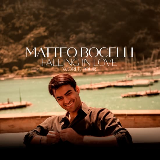 Official cover of the event Matteo Bocelli - São Paulo