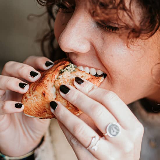 Cartel oficial del evento Menú de Tino para dos: empanada, pizza y burrito todo en uno