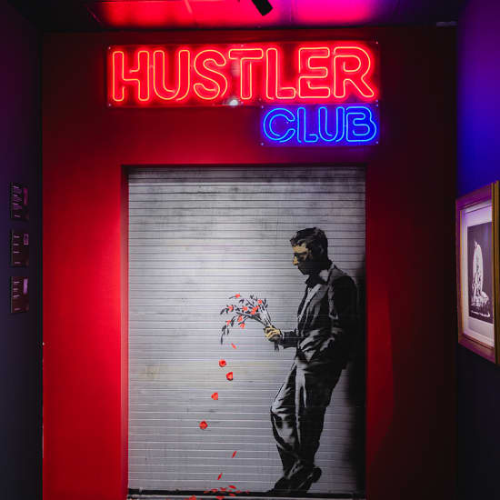 Copertina ufficiale dell'evento Banksy Museum Amsterdam