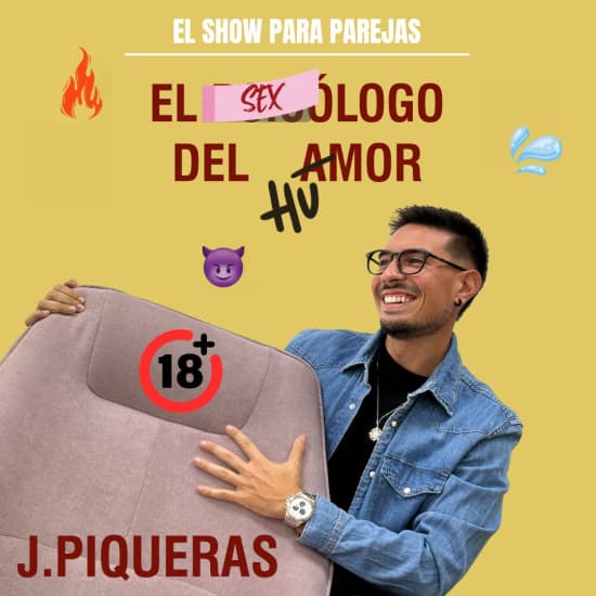 Cartaz oficial do evento El Sexólogo del Humor