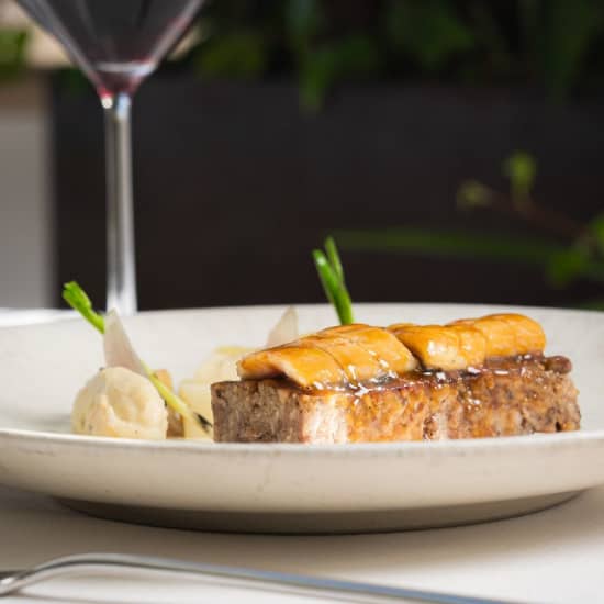 Cartel oficial del evento Menú degustación en La Terraza del Claris