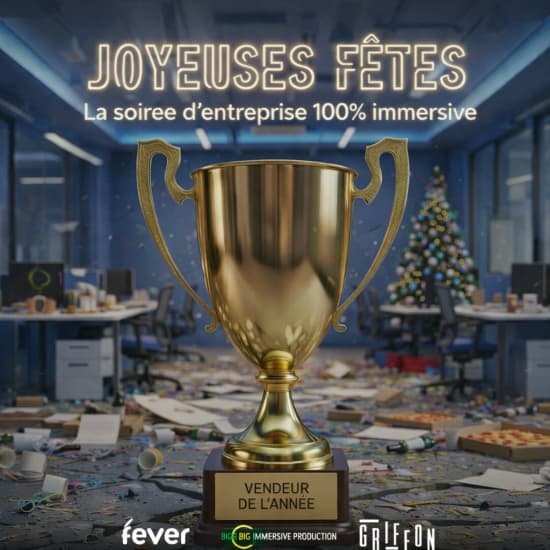 Cartel oficial del evento Joyeuses Fêtes !