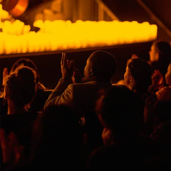 Cartel oficial del evento Candlelight: tributo a Cremonini