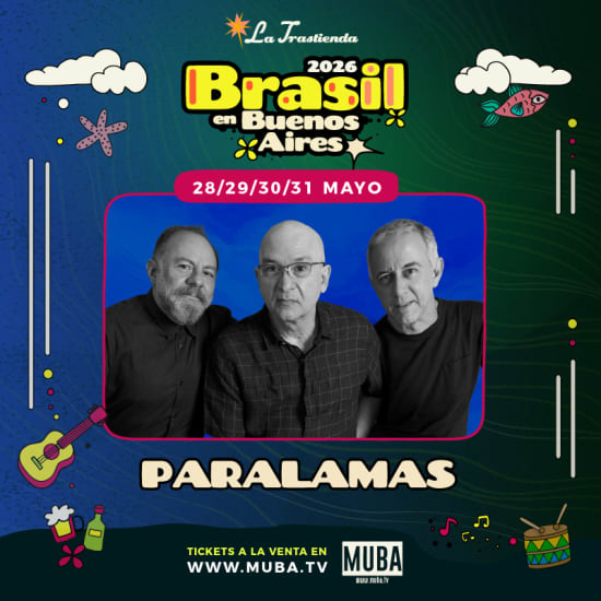 Cartaz oficial do evento PARALAMAS