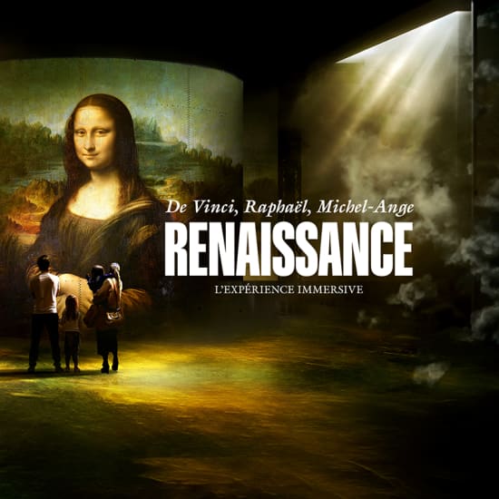 Official cover of the event Renaissance : de Vinci, Raphaël, Michel-Ange – L’expérience immersive à l’Atelier des Lumières
