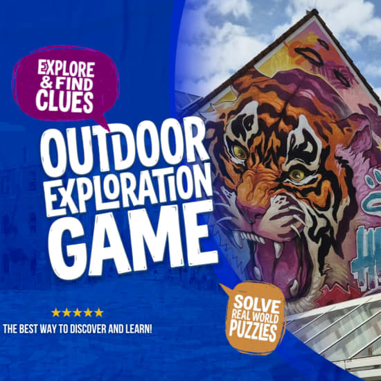 Cartel oficial del evento Rheine Mysterious Murals Outdoor Exploration Game