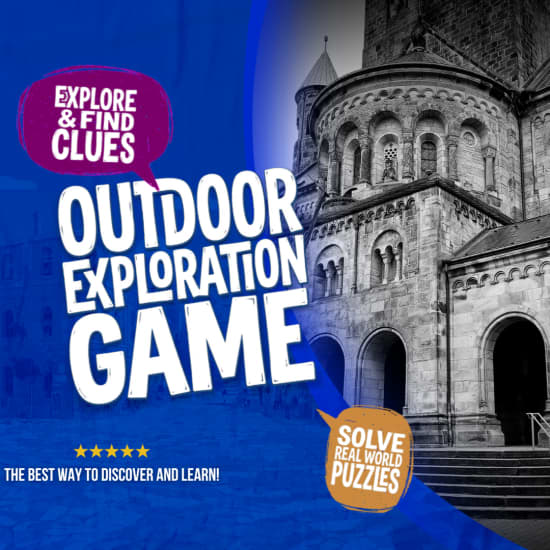 Cartel oficial del evento Haunted Rheine Outdoor Exploration Game